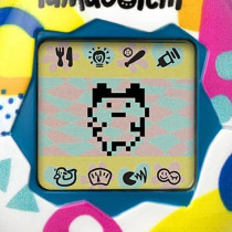 Tamagotchi - BANDAI - Tamagotchi original - Memphis Style - animal él