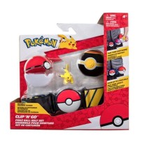 Ceinture Clip 'N' Go BANDAI - Pokémon - 1 ceinture, 1 Poké Ball, 1 L