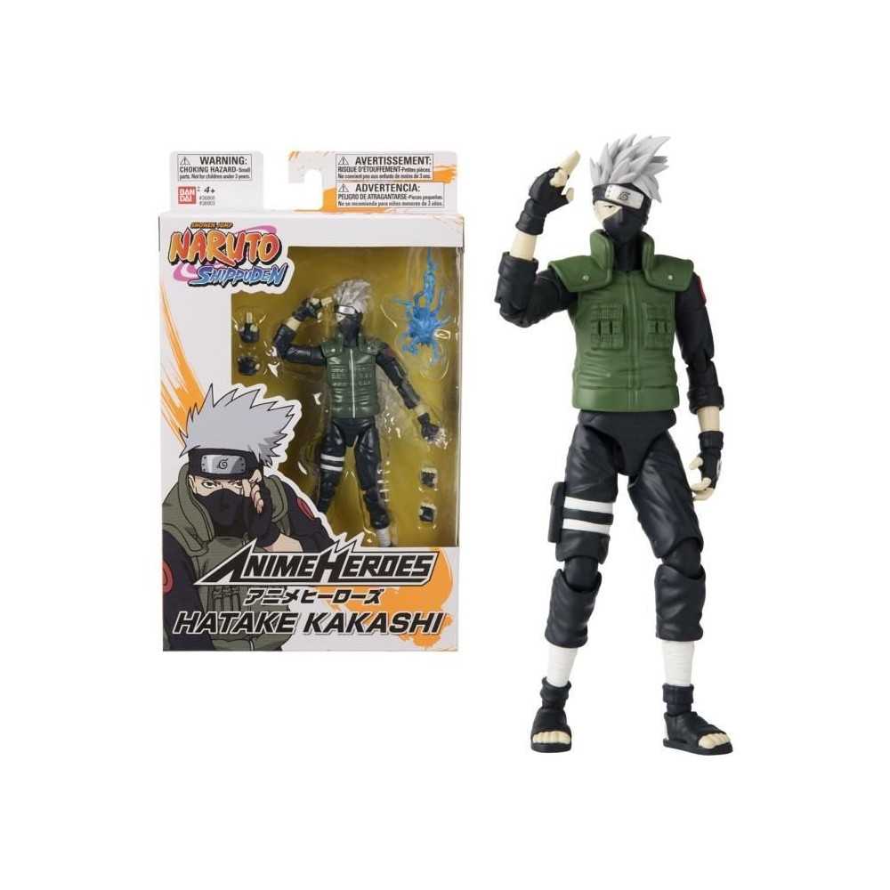 Figurine Anime Heroes 17 cm - Kakashi Hatake - Naruto Shippuden - BAND