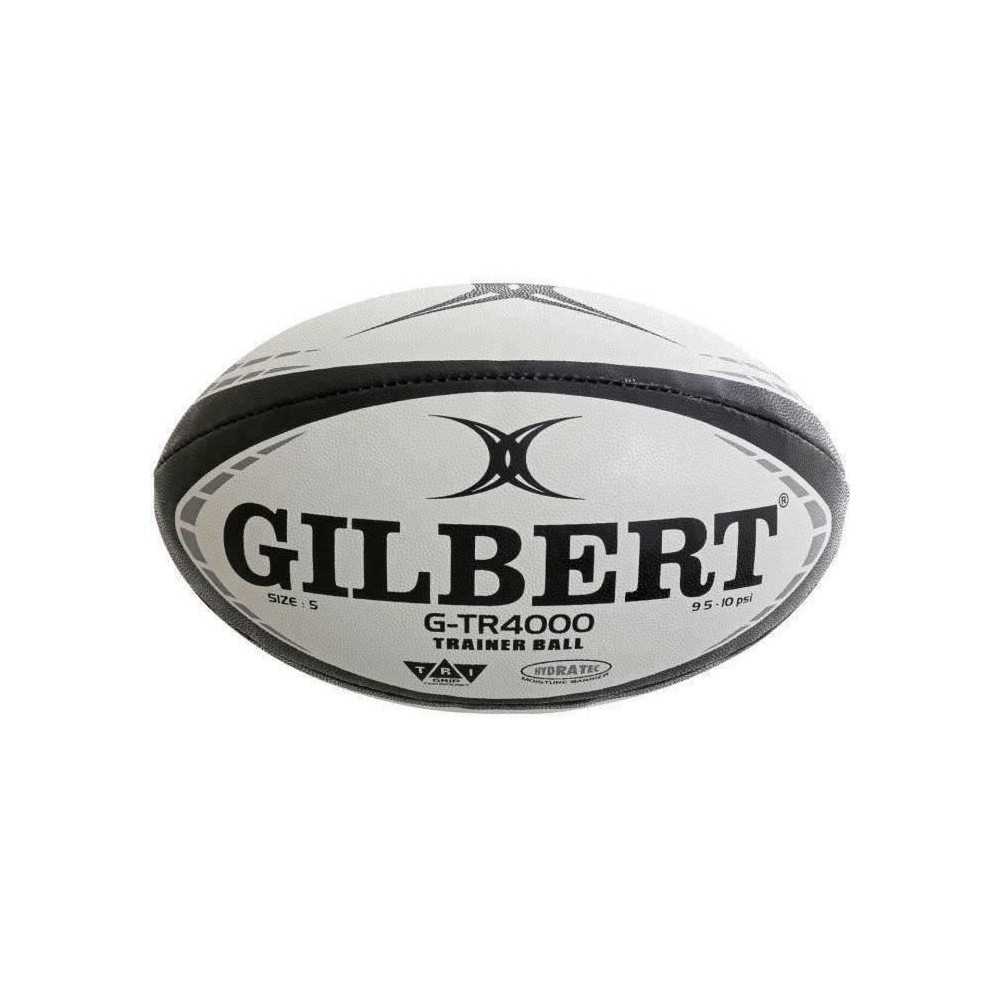 Ballon de rugby - GILBERT - G-TR4000 - Taille 3 - Noir