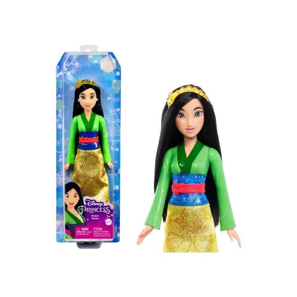 Mulan Poupée 29 cm, Mattel Poupée Disney Princesses habillage et acc