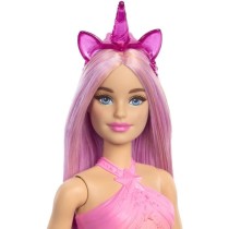 Barbie-Poupées Licorne avec cheveux fantaisie et tenues effet dégrad