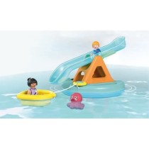 PLAYMOBIL Junior 71687 Ilôt avec toboggan aquatiqueComprend deux pers