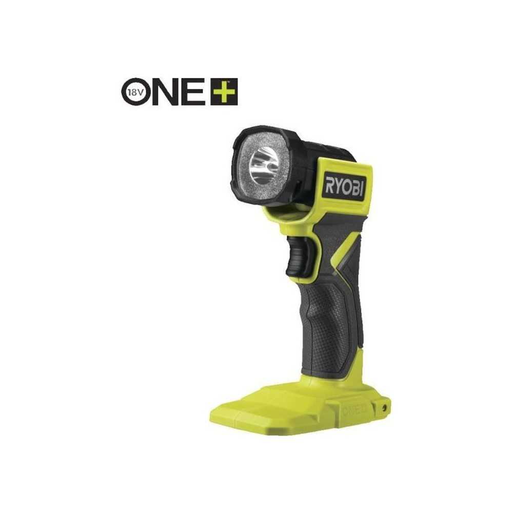 RYOBI - Lampe torche LED 18V ONE+ - tete orientable - 280 Lumens - RLF