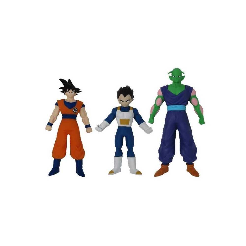 Figurine extensible DRAGON BALL - Pack de 3 - MONSTER FLEX