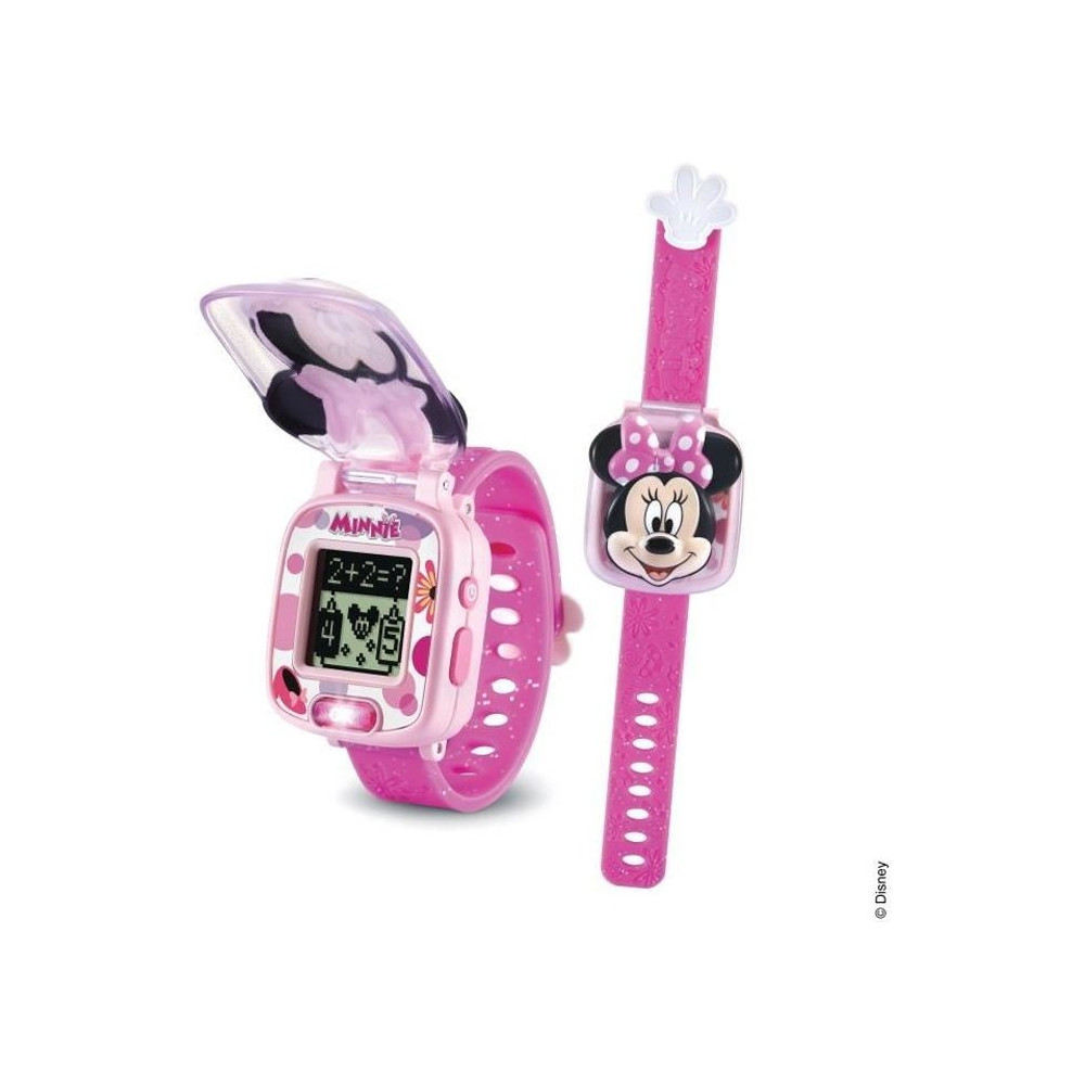 Montre-Jeu Interactive de Minnie - VTECH - Rose - Pour Enfant de 3 Ans