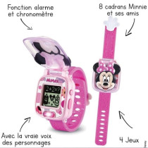 Montre-Jeu Interactive de Minnie - VTECH - Rose - Pour Enfant de 3 Ans