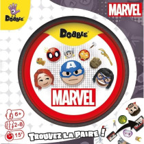 Jeu d'ambiance - ASMODEE - Dobble : Marvel Emoji (Eco Sleeve) - 6 ans