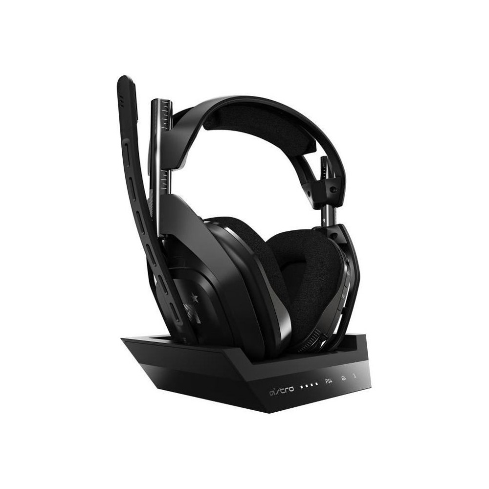 Casque Gamer - Sans fil - Logitech G - A50 - PS5, PS4, PC, MAC - Noir/