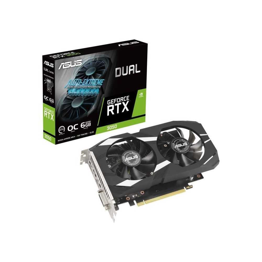 ASUS - Carte graphique - GeForce RTX 3050 OC Edition 6GB GDDR6