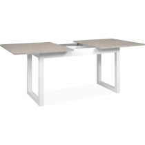 Table a manger extensible Houston - 160-200 x 75 x 90 cm - Plateau eff