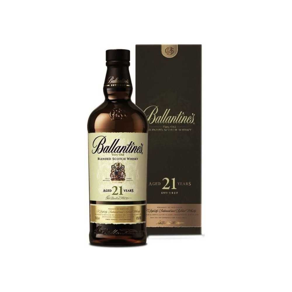 Whisky Ballantine's 21 ans - Blended whisky - Ecosse - 40%vol - 70cl