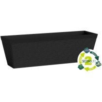 Jardiniere - GARDEN ID - Green Care Impact Noir-Anth - 50 x 16 x 16 cm