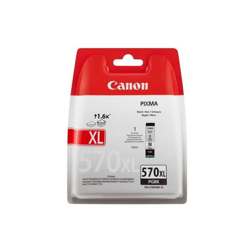 CANON Cartouche d'encre PGI-570 XL grande capacité Noir (PGI570XL)