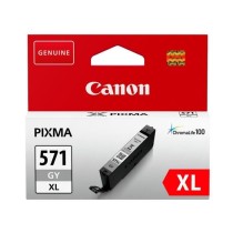 CANON Cartouche d'encre CLI-571GY XL grande capacité Gris (CLI571XL)