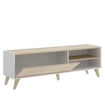 Ensemble salon NESS : Meuble TV + Table basse relevable - Mélaminé -