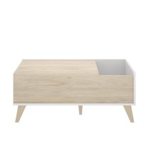 Ensemble salon NESS : Meuble TV + Table basse relevable - Mélaminé -