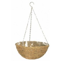 Panier suspendu - GARDEN ID Rustic - 35 cm - coque plastique (intérie