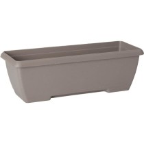 Jardiniere - GARDEN ID Teramo - Taupe 60 cm - Solidité - Réserve d'e