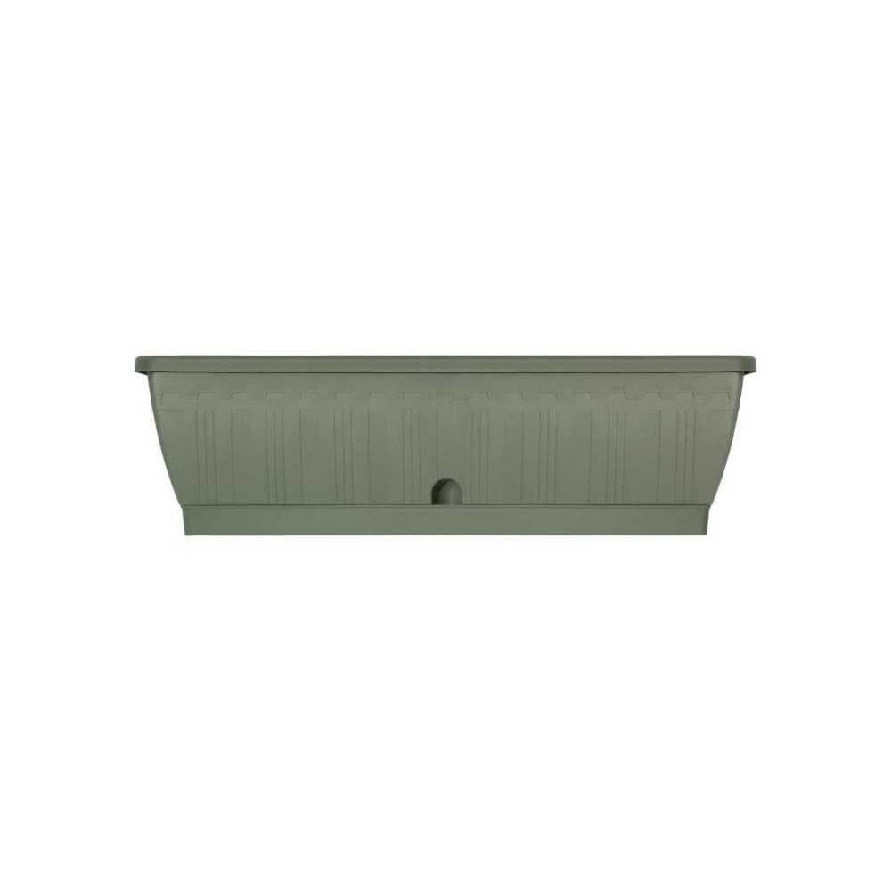 Jardiniere - GARDEN ID Terraflor - Vert de gris 60 cm - Solidité - R