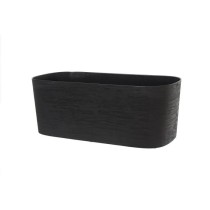 Jardiniere XL a réserve d'eau - GARDEN ID Respect - Noir-Anthracite 8