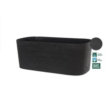 Jardiniere XL a réserve d'eau - GARDEN ID Respect - Noir-Anthracite 8