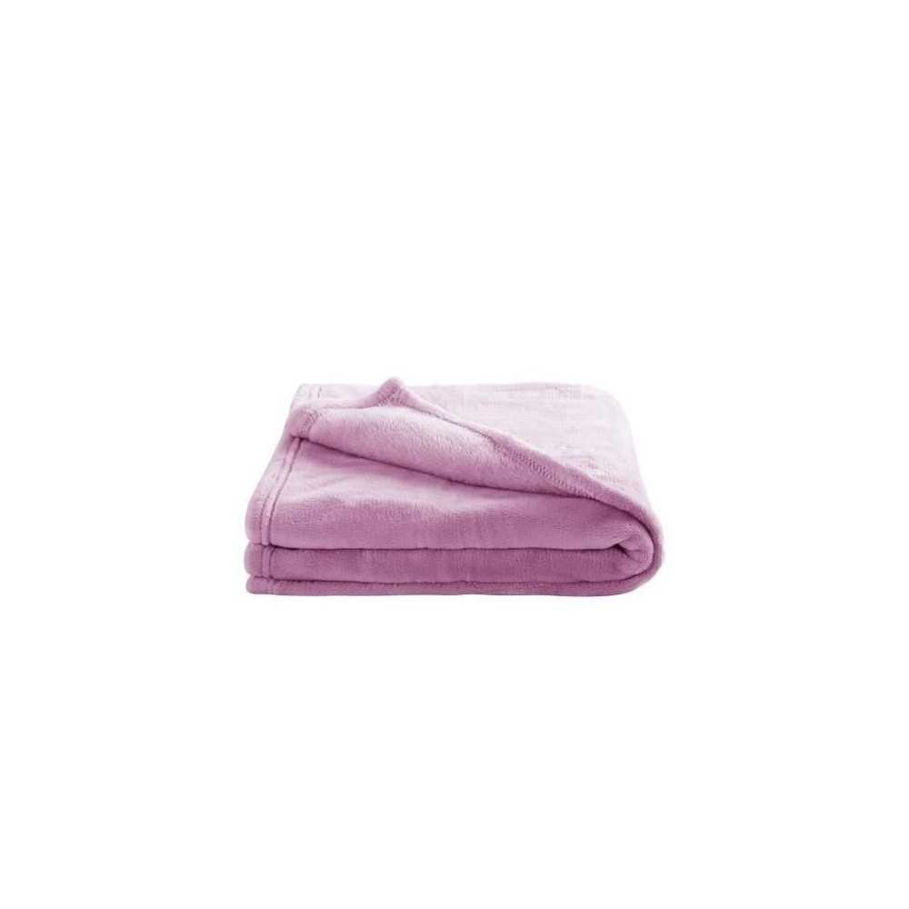 DOMIVA Couverture MICRODOUX 75x100 cm Lilas