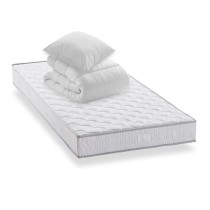 Pack Matelas 90x190 + Couette 140x200 + Oreiller 60x60 - Mousse - 16 c