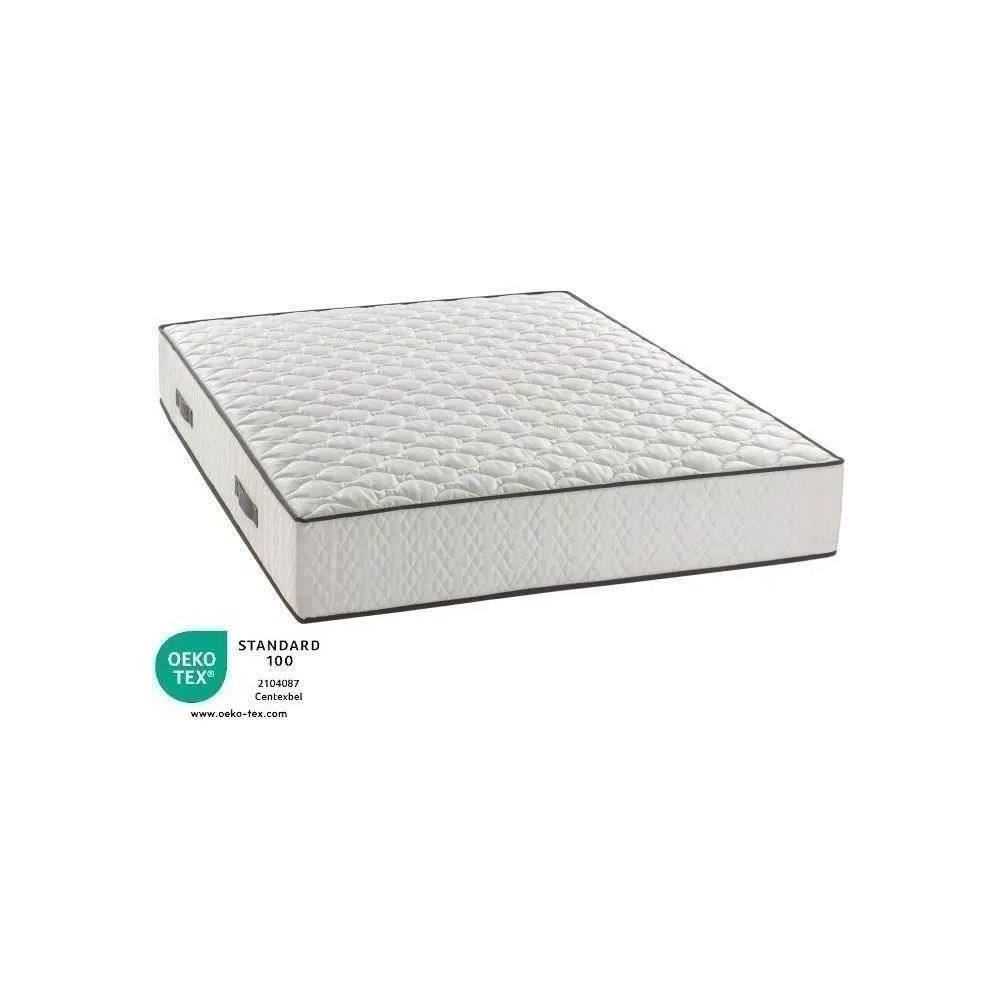 Matelas 140x200 cm - 580 ressorts ensachés - 7 zones de confort - 24