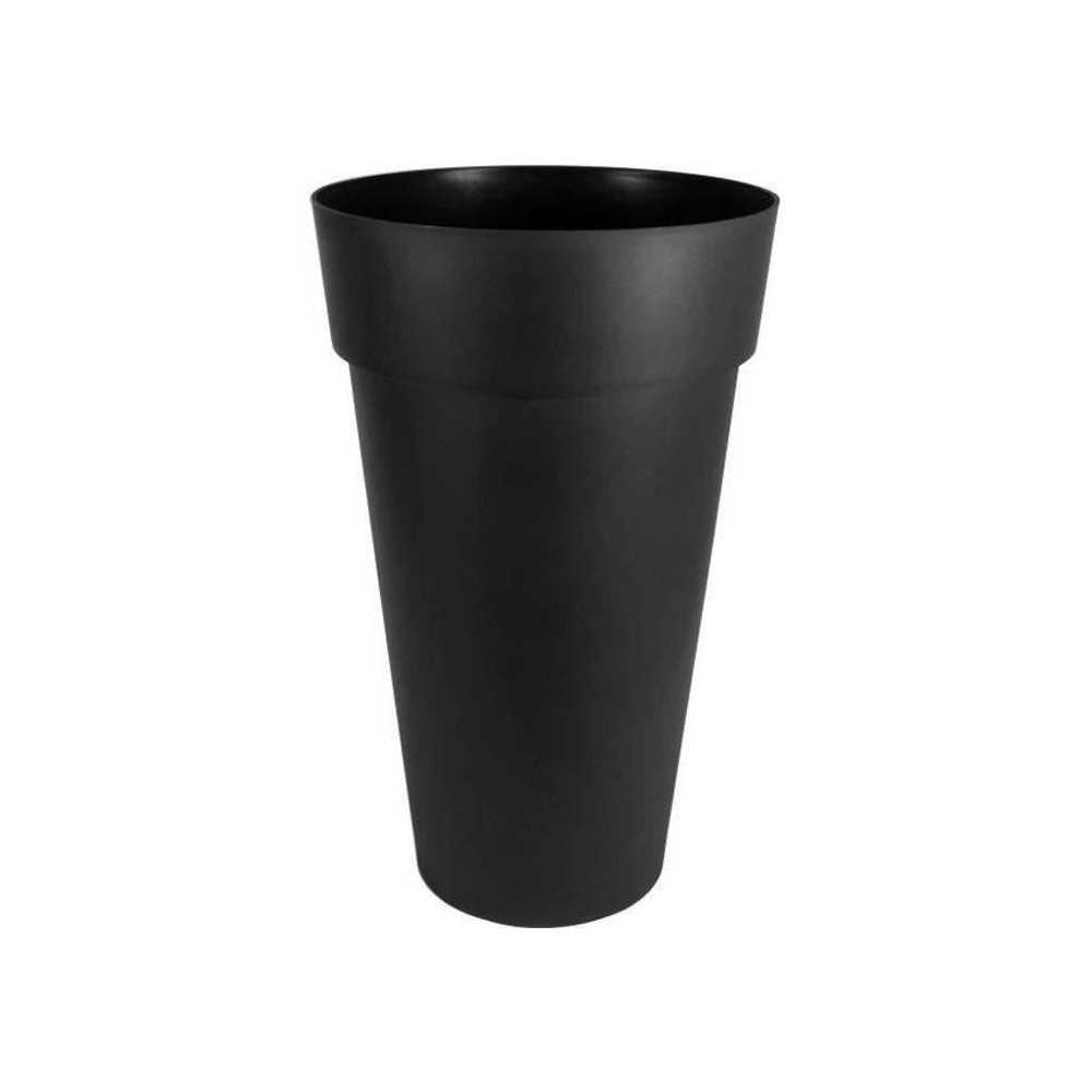 EDA Vase Toscane XXL - Ø 48 x H 80 cm - 90 L - Gris anthracite