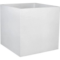 EDA PLASTIQUE Bac a fleurs carré Graphit - 57 L - 49,5 x 49,5 x 49,5