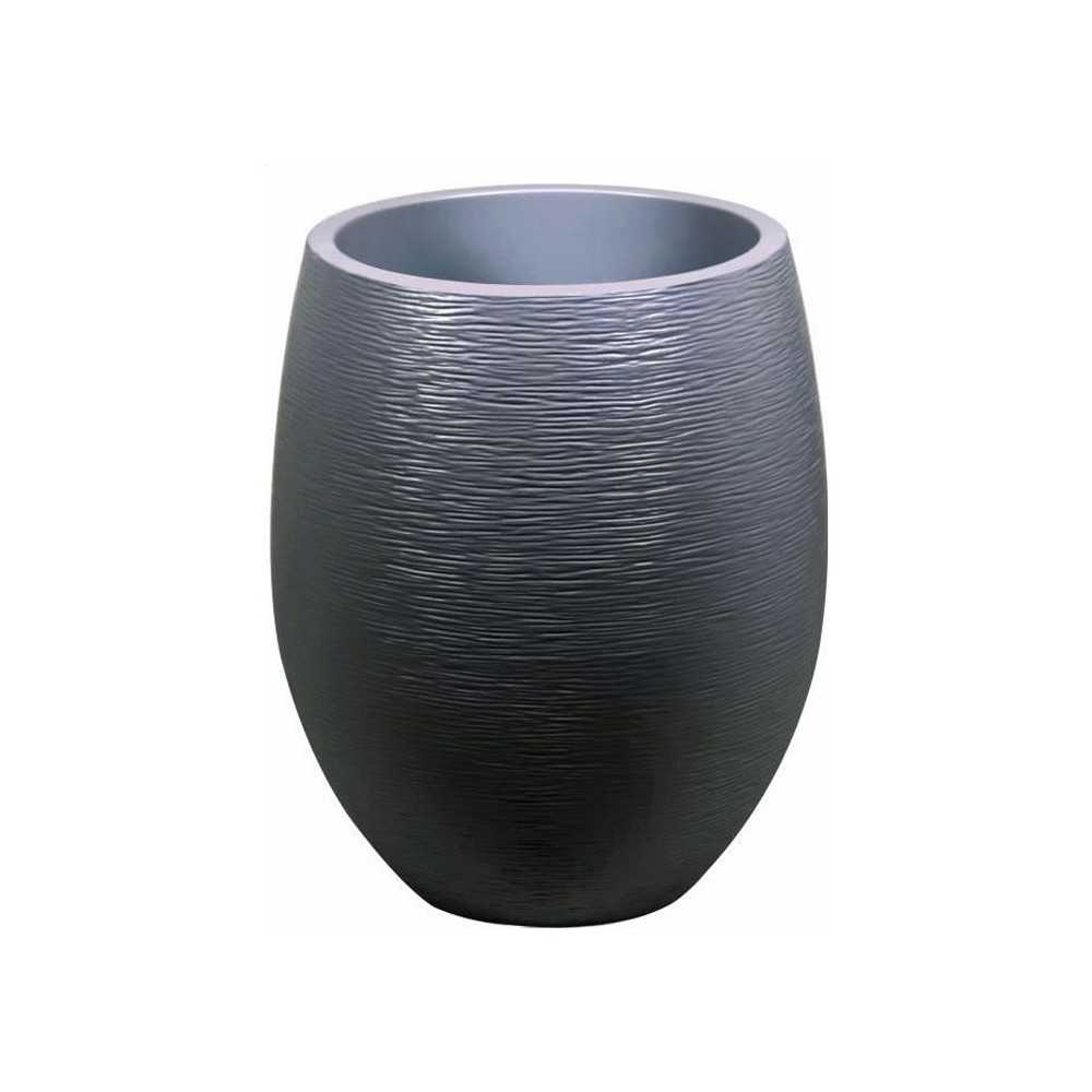 EDA Pot rond Graphit Ø50cm - Contenance 53L - Gris anthracite