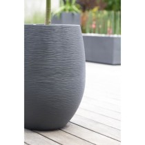 EDA Pot rond Graphit Ø50cm - Contenance 53L - Gris anthracite