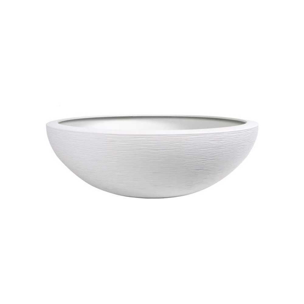 EDA Pot vasque Graphit Ø59cm - Contenance 39L - Blanc cérusé