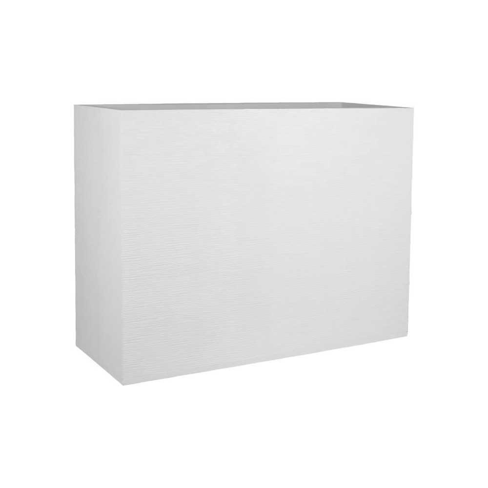 EDA PLASTIQUE Bac a fleurs Muret Loft Graphit - 46 L - 78,5 x 29,5 x 6