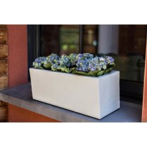 EDA PLASTIQUE Balconniere Graphit Up - 25 L - 59 x 19,5 x 22,8 cm - Bl