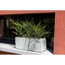 EDA PLASTIQUE Balconniere Graphit Up - 25 L - 59 x 19,5 x 22,8 cm - Bl