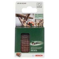 Rouleau lamelle Bosch - (Surface courbe, Grain 240, Accessoires pour P