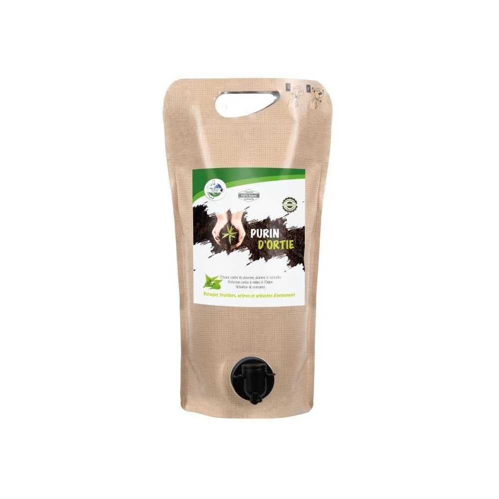 TERRA NOSTRA - Purin d'ortie - Pouch 2L Concentré - Préparation 100%