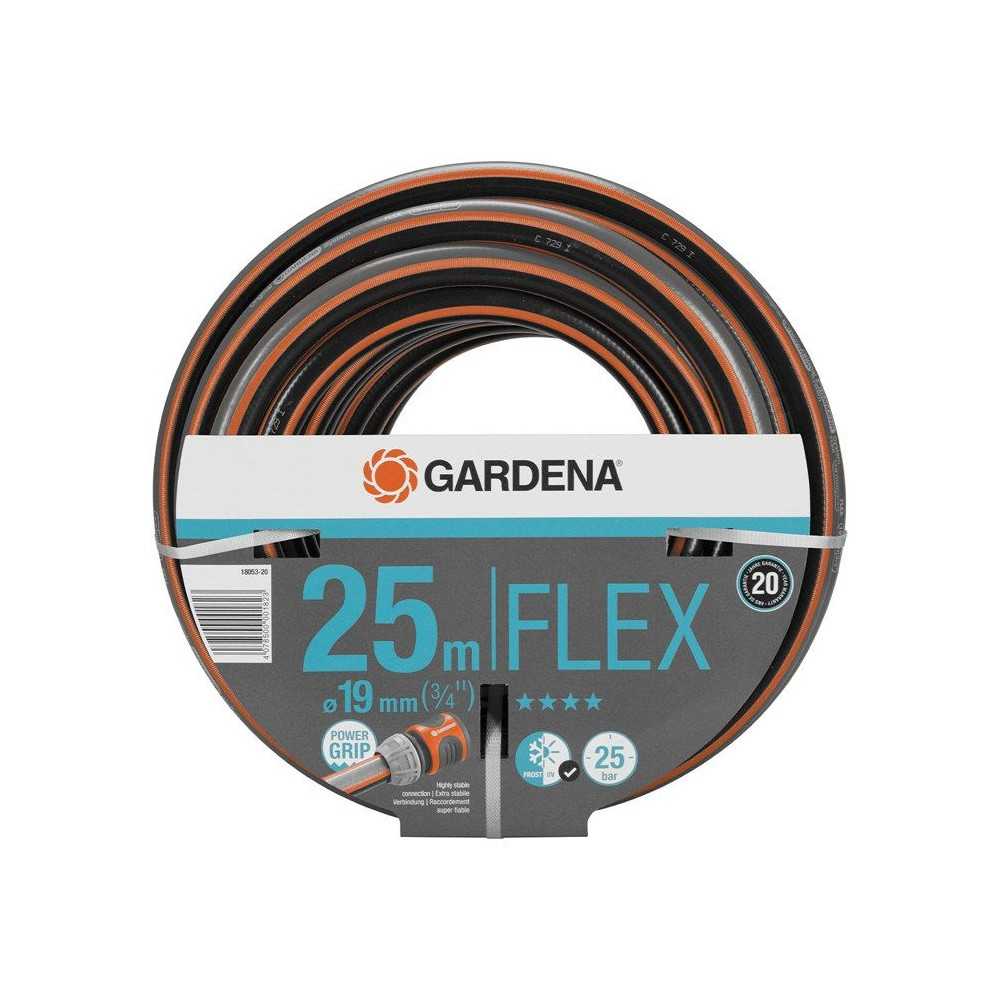 GARDENA Tuyau d'arrosage Comfort FLEX – Longueur 25m – Ø19mm –