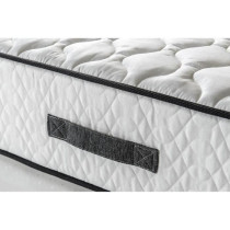 Ensemble matelas + sommier 140 x 190 cm - 580 Ressorts ensachés - 7 z