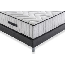 Ensemble matelas + sommier 160 x 200 cm - 672 Ressorts ensachés - 7 z