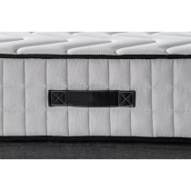 Ensemble matelas + sommier 160 x 200 cm - 672 Ressorts ensachés - 7 z