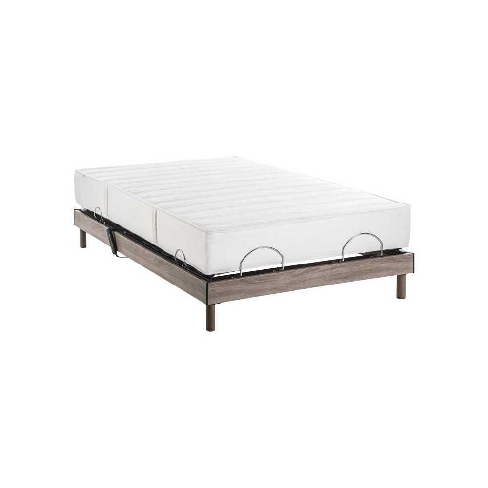 Ensemble matelas + sommier relaxation électrique ERGO 6 Physiomax - 1