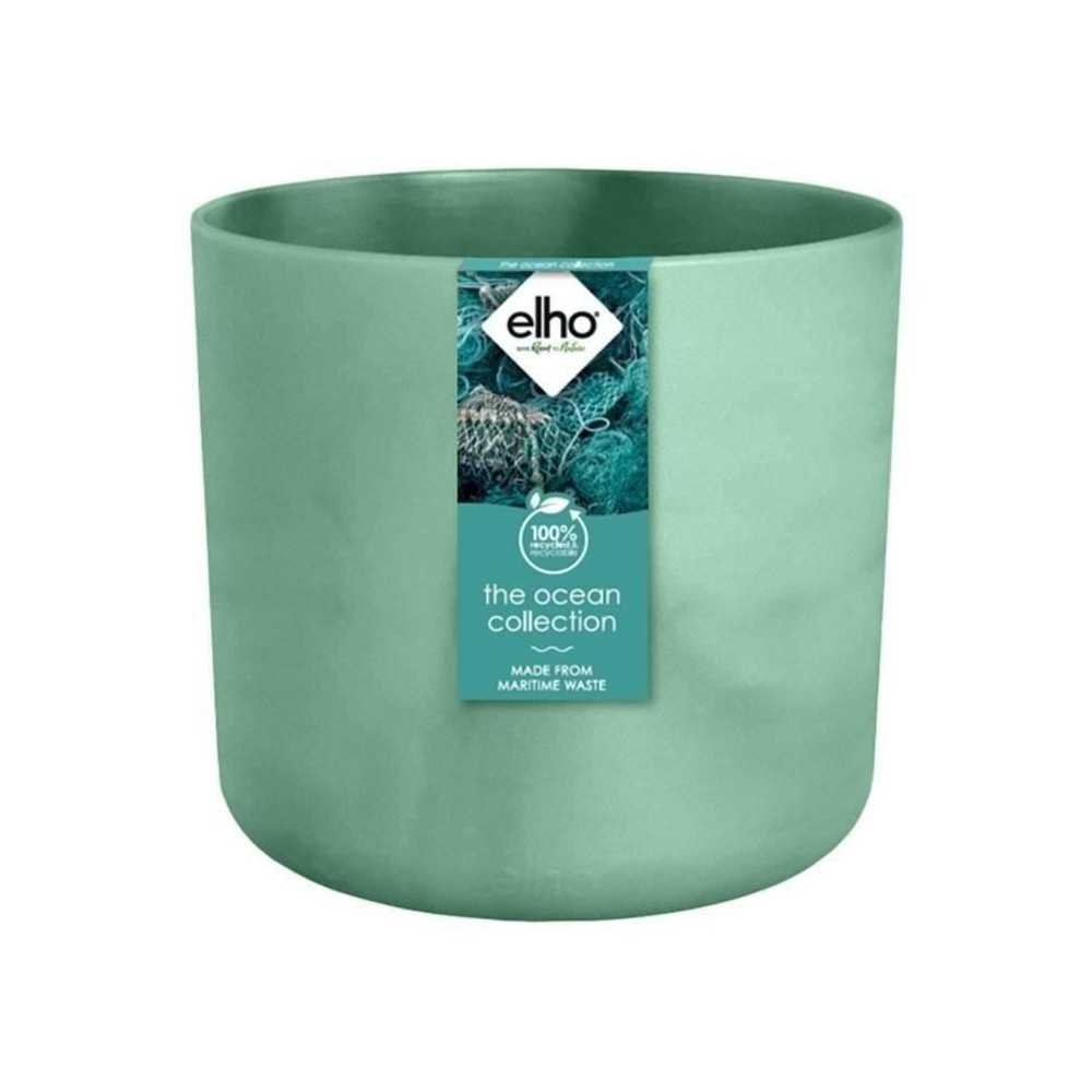 ELHO The Ocean Collection Pot de fleurs ronde 22 - Vert - Ø 22 x H 20