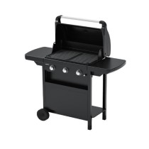 Barbecue gaz CLASS 3L COMPACT 3 brûleurs en acier - Surface de cuisso