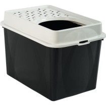 Maison de toilette TOP 50l - Noire (PP Recyclé) - 57,2 x 39,3 x 40,4