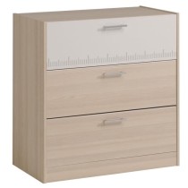 PARISOT Chambre Enfant Complete style contemporain décor acacia clair