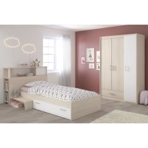 PARISOT Chambre enfant complete - Tete de lit + lit + armoire - Style