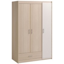 PARISOT Chambre enfant complete - Tete de lit + lit + armoire - Style